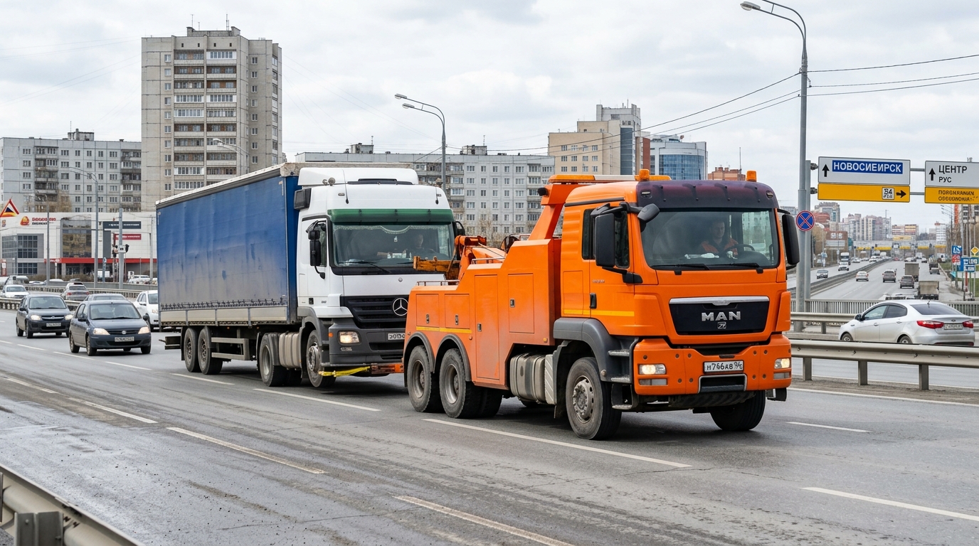 Эвакуатор для грузовых авто
